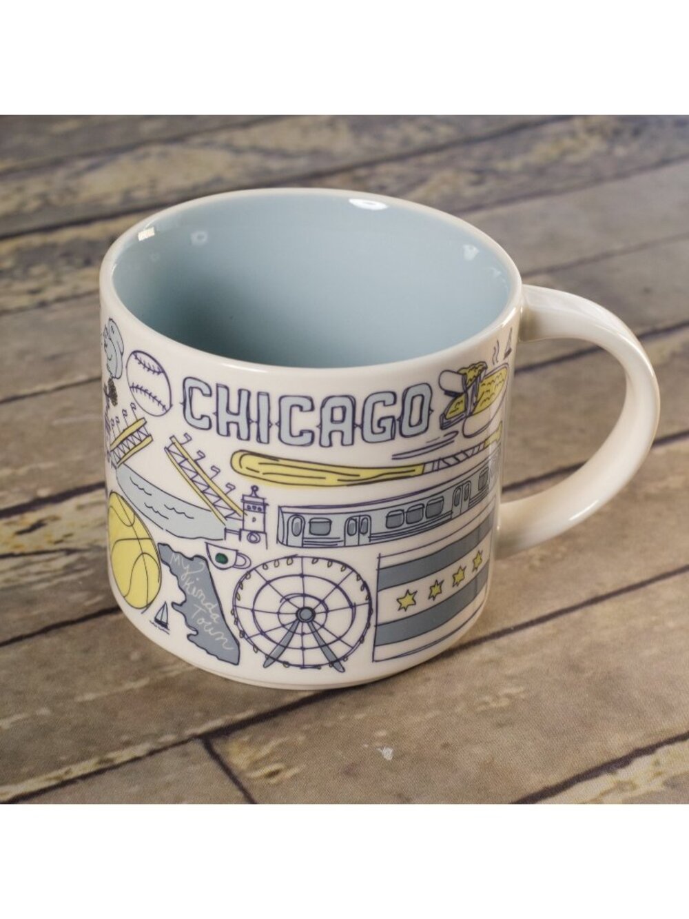 STARBUCKS Chicago Coffee Mug Cup Been There Series 2018 14 ounces CLEAN